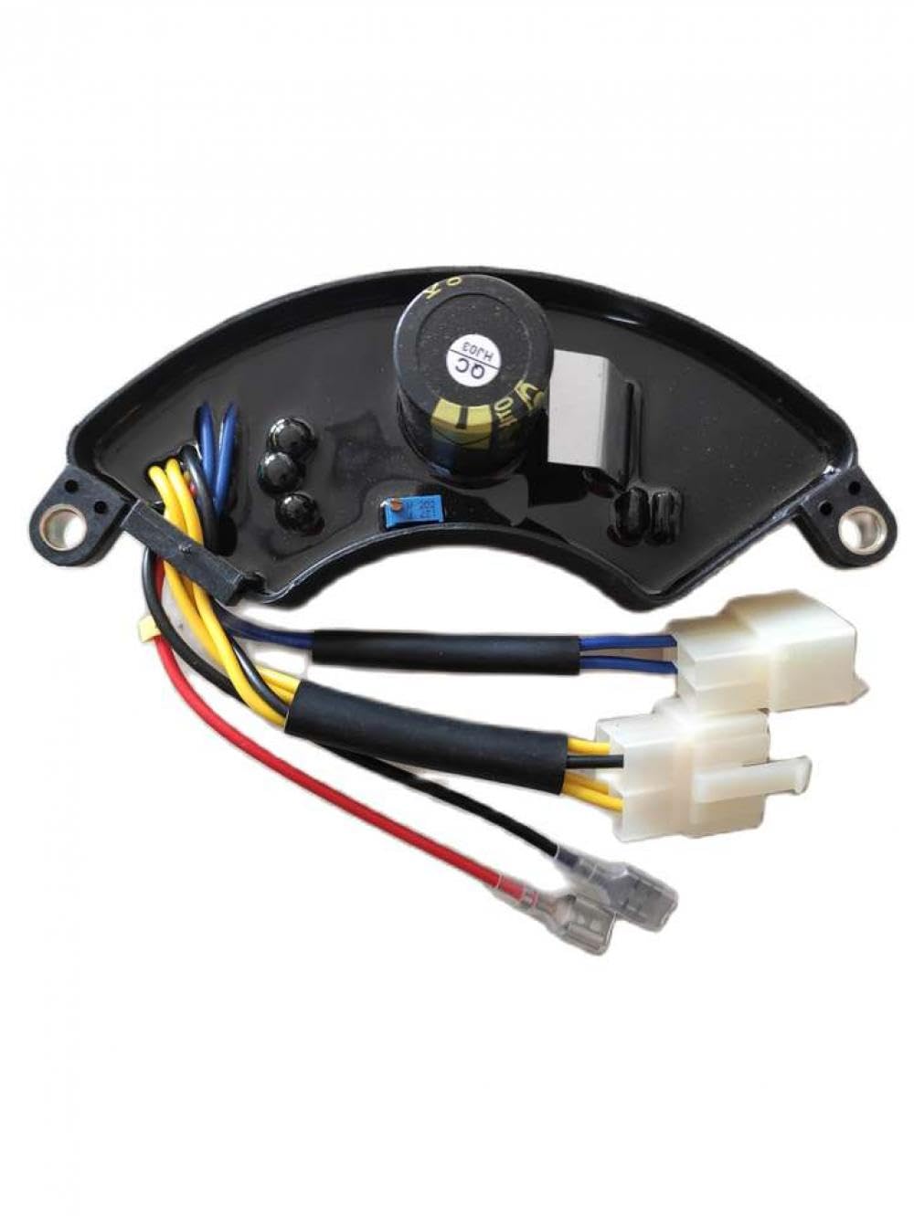 HJ.5K3P18-X1 Regulador de Voltaje automático AVR Piezas del generador trifásico de 8 Cables compatibles con Piezas de Herramientas de jardín para el número de Pieza HJ.5K3P18-X1