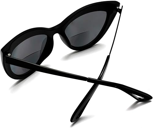 Miniatura 10 de SAMBA SHADES Gafas de sol bifocales de lectura a la moda, ojo de gato, lentes de sol de gran tamaño para mujer