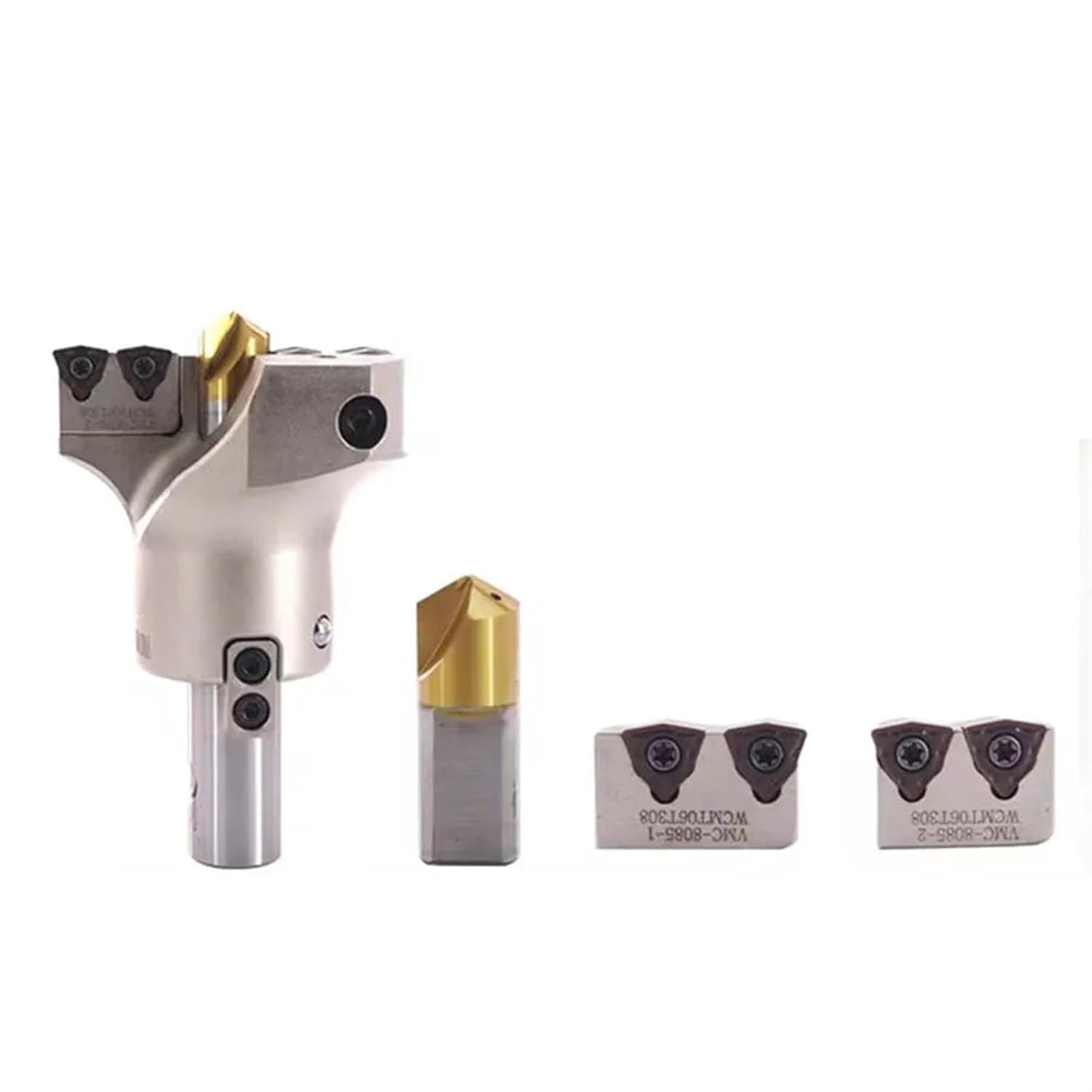 Adjustable VMD Drill Head for Large Hole Drilling Diameter 45mm to 200mm CNC Lathe Drilling Tools for WC and Positioner Inserts 1Pcs(VMD-D150-155)