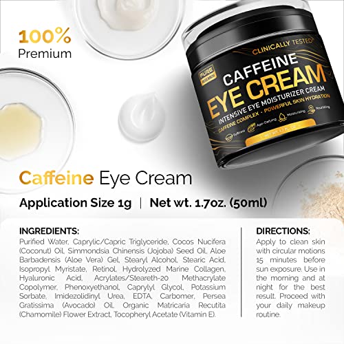 Pure Research MSK-09854 Caffeine Eye Cream For Anti Aging thumb #4