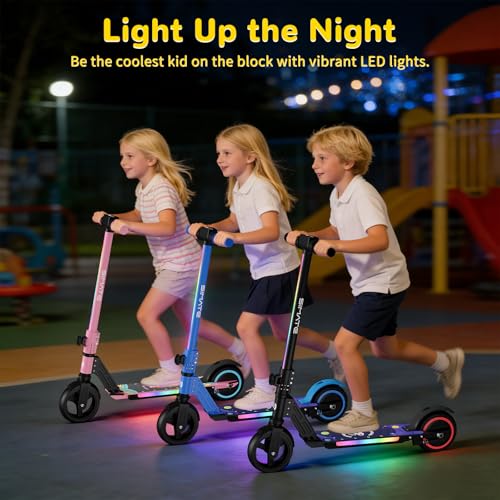 SIMATE Electric Scooter for Kids