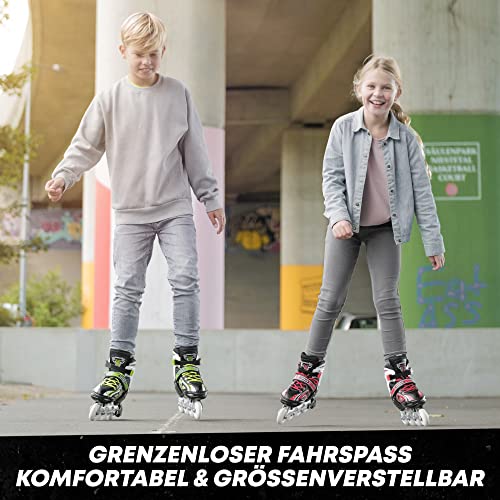 Apollo Super Blades, größenverstellbare Inline Skates für Damen und Kinder, Inliner für...