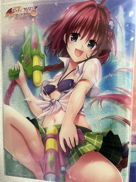 Amazon.co.jp: ToLOVEる原画展 限定A3クリアポスター 黒咲芽亜3