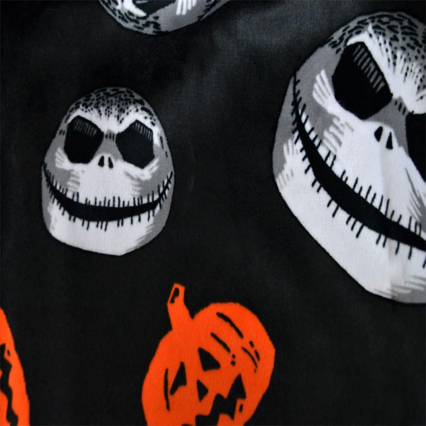 Briefly Stated Mens Nightmare Before Christmas Skellington Pumpkin King Lounge Pant2