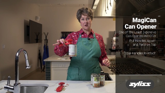 Amazon.com: Zyliss MagiCan Manual Can Opener with Lid Release