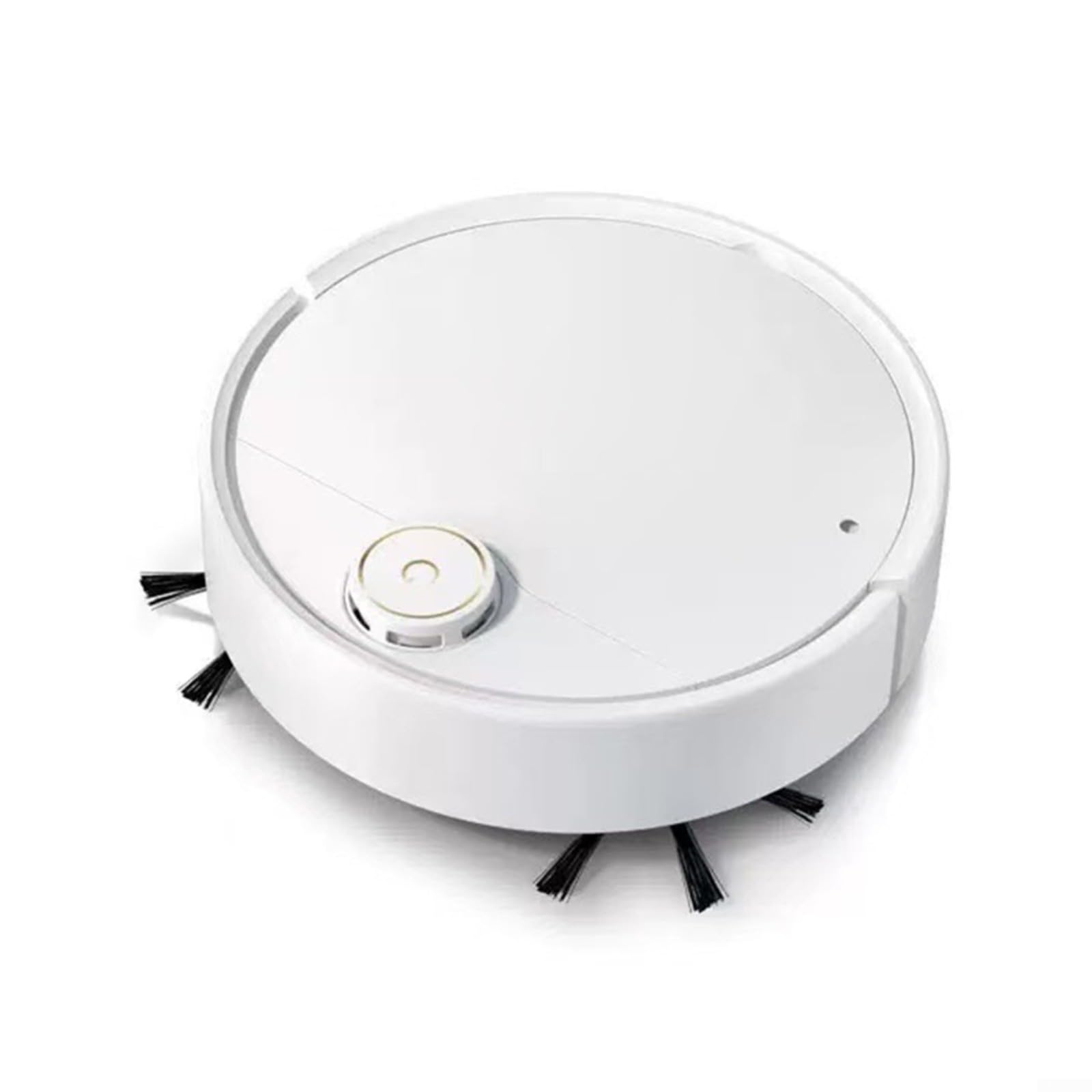 Robot aspirapolvere e mocio completamente automatico, per combo, con 3 funzioni di pulizia spazzante, per auto ricarica intelligente, per pavimenti duri per peli di animali domestici (IS30A bianco 4