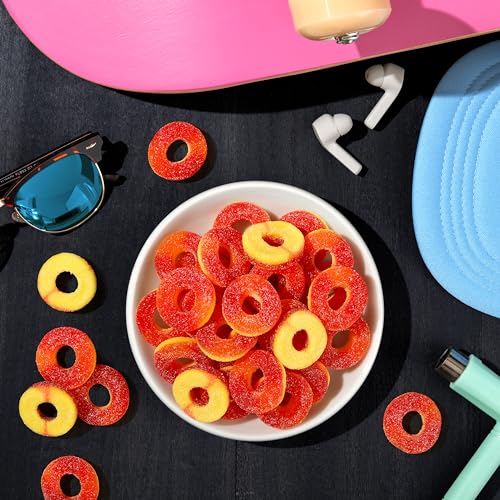 Trolli GR2263 Peachie O'S Sour Gummy Rings Candy thumb #4