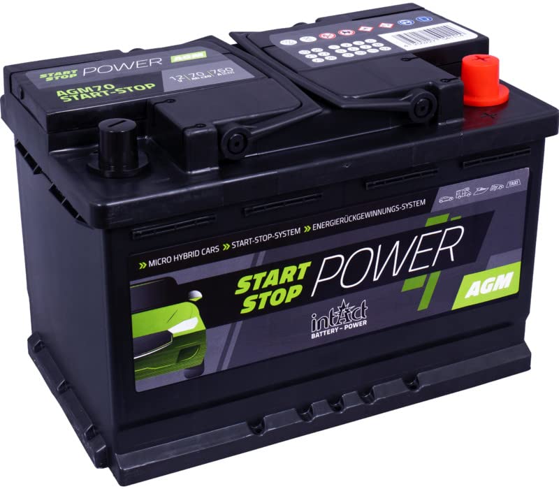 Profi Start Batteries - Senior home agm760start-stop batería de 12v 70 ah (c