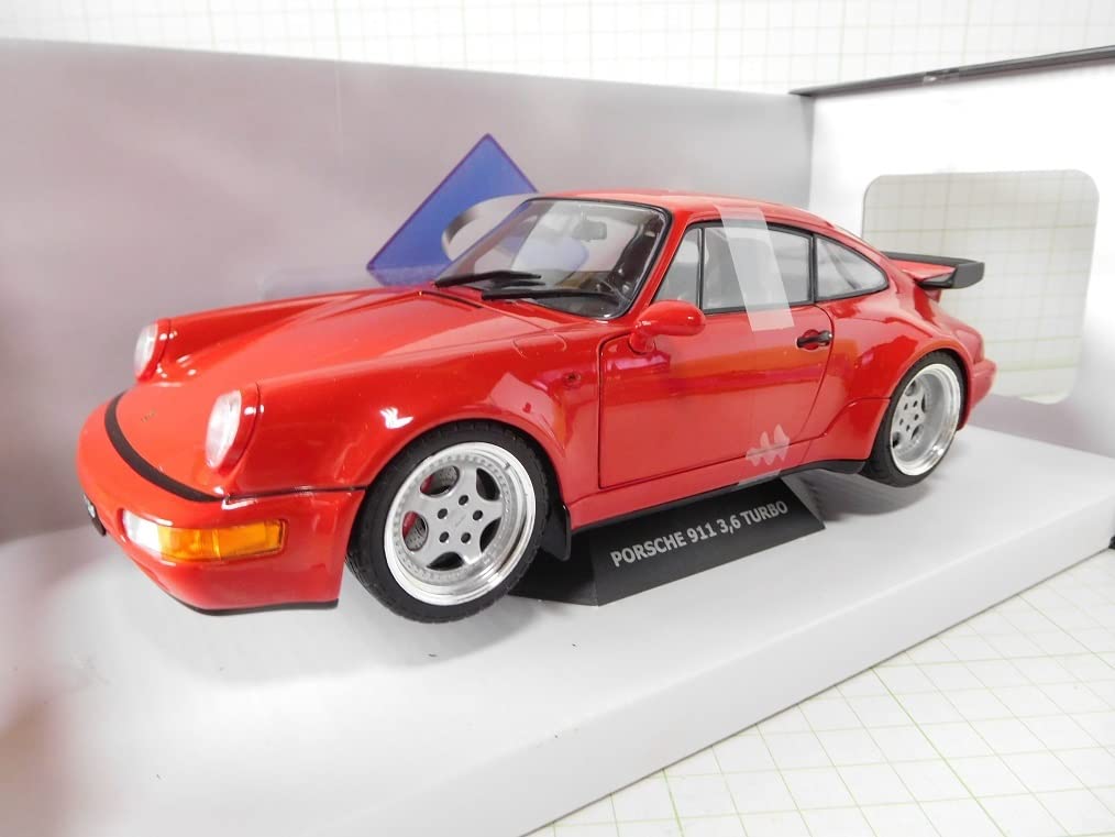 Solido 1:18 ポルシェ911(964)ターボ 赤 Amazon | ソリド 1/18 ポルシェ 911 964 3.6 ターボ レッド