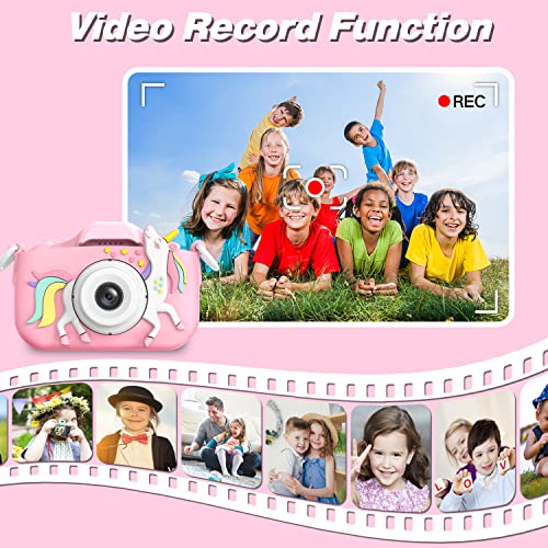 Goopow KCNJ-001 Kids Camera Toys For 3-8 Year Old Girls Boys,Children Digital Video Camcorder Camera thumb #3