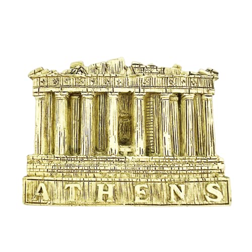 Imán decorativo souvenir Atenas Grecia para refrigerador