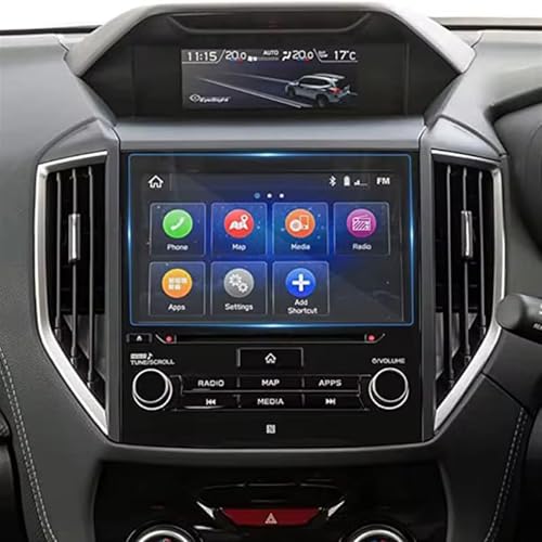 Écran GPS rayé Subaru Forester Crosstrek Impreza solution film protection verre trempé 8 pouces