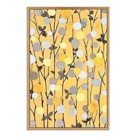 SIGNWIN Framed Canvas Wall Art Colorful Flowers Canvas Prints Home Artwork Decoration for Living Room,Bedroom - 16x24 inches