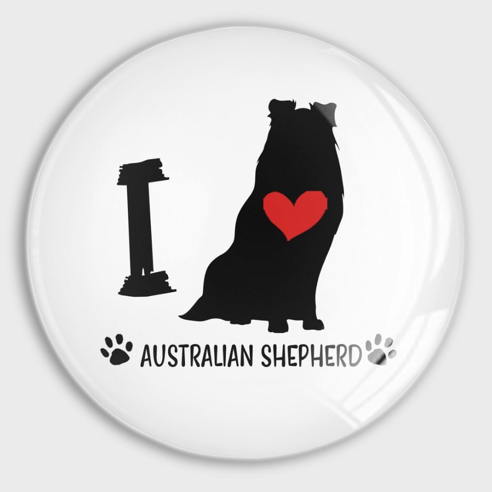 Magnets Aimants Berger Australien pour décoration cuisine et classe