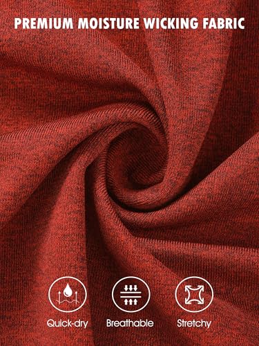 Cooraby 4 Pack Youth Boys Teen Quick-Dry Hoodies Moisture-Wicking Active Long Sleeve Hooded Sweatshirts2