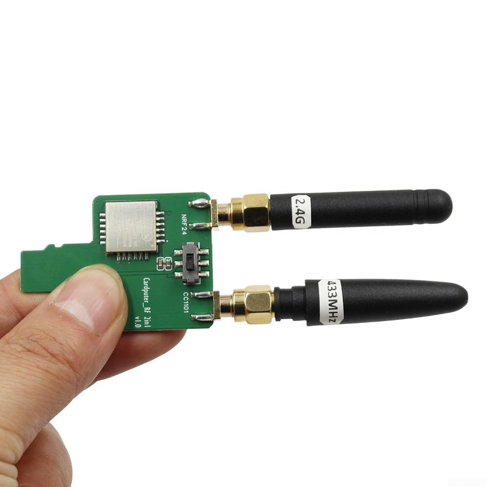 CC1101 433MHz RF 2-in-1 Modulo, RF Devboard per M5Stack Cardputer per Bruce Firmware con antenna ad alte prestazioni e comunicazione stabile