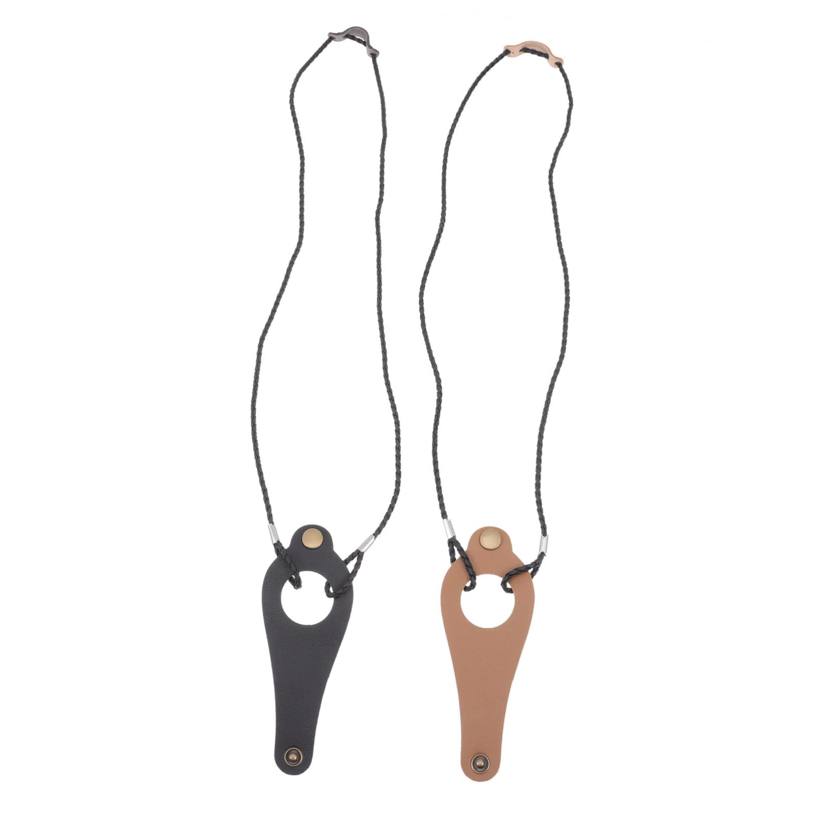 Yardenfun 2pcs Glasses Lanyard Eyeglasses Hanging Chain Spectacle Neck Strap Glasses Chains Portable Eyeglasses Strap Reading Glasses Strap Sunglasses Sun Glasses Eyeglasses Strap Holder Pu