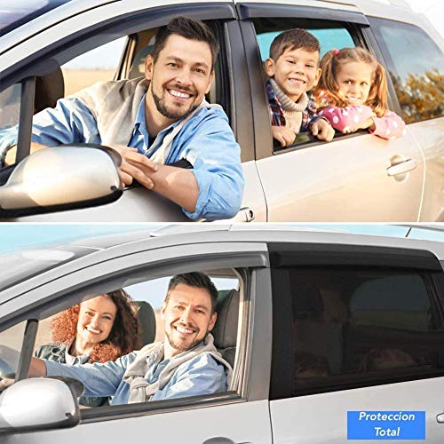 Lemleon Car Window Shade,Automotive Sun Protection For Baby Windshield Mesh Rear Side Kids Sunlight Protection, Double Venting Design, Universal Fit Most Of Cars And Suv's. 2 Pack #TOP6