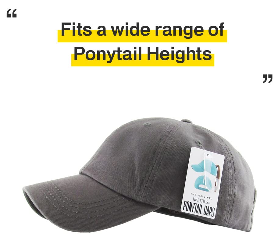 Image of Classic Plain Ponytail Messy High Bun Headwear Adjustable Cotton Trucker Mesh Glitter Hat Baseball Cap