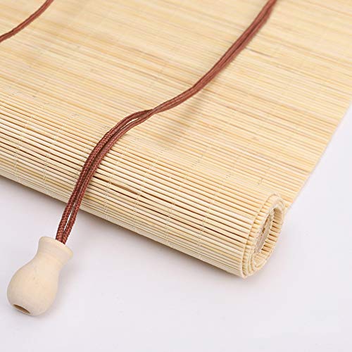 Jolan Persianas De Bambú,Cortinas Opacas,Estores Romana,Protección De La Privacidad/Ventilación,Persianas De Madera,Personalizables,80x180cm/31.5x71in