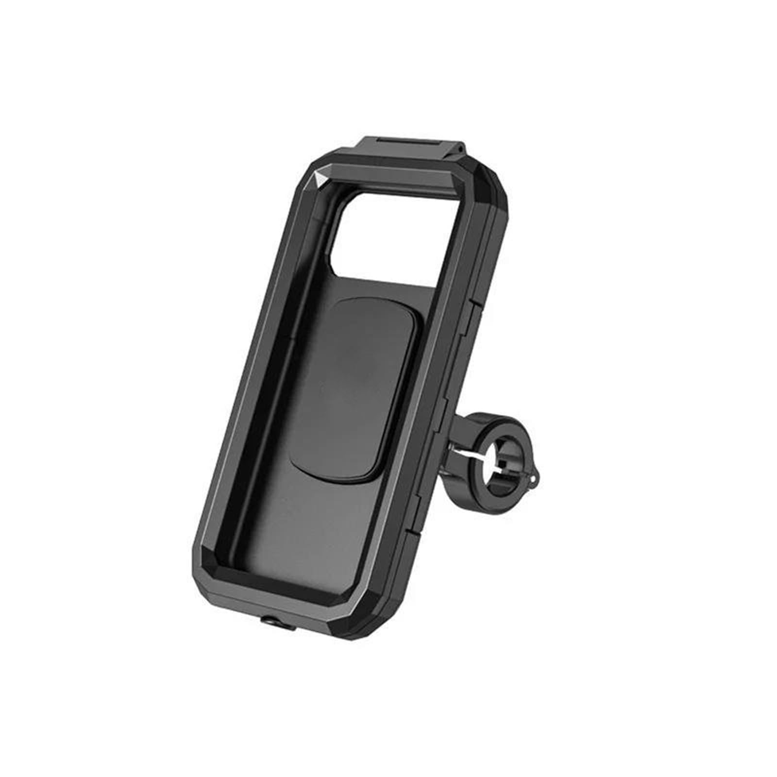 Soporte De Teléfono para Bicicleta Impermeable Moto Manillar 360° Giro Pantalla Táctil Anti-Temblor Pinza para 5.5-7 Pulgadas(Handlebar)