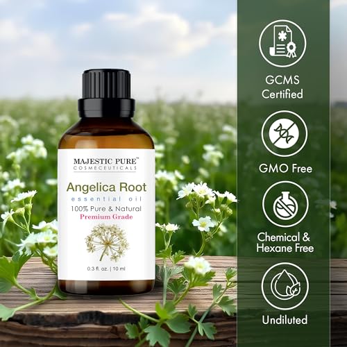 Image of Majestic Pure Angelica Root Essential Oil for Diffuser - 0.3 Fl Oz