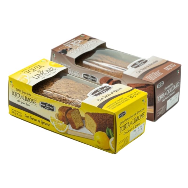 Pan Ducale - Gâteau au citron et au chocolat - Gâteau traditionnels italiens (Abruzzes) - 2 x 300 g