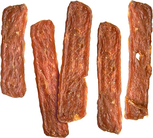 Vitakraft Kaninchenfleischstreifen XXL, Hundesnack mit magerem Kaninchenfleisch, im wiederverschließbaren XXL-Beutel, (1 x 250 g)