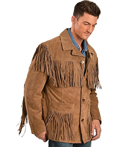 Scully Men's Suede Fringe Jacket - 86-812