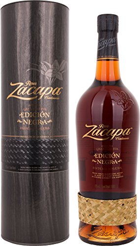 Ron Zacapa Centenario EDICIÓN NEGRA Sistema Solera Gran Reserva 43% Vol. 1l in Giftbox