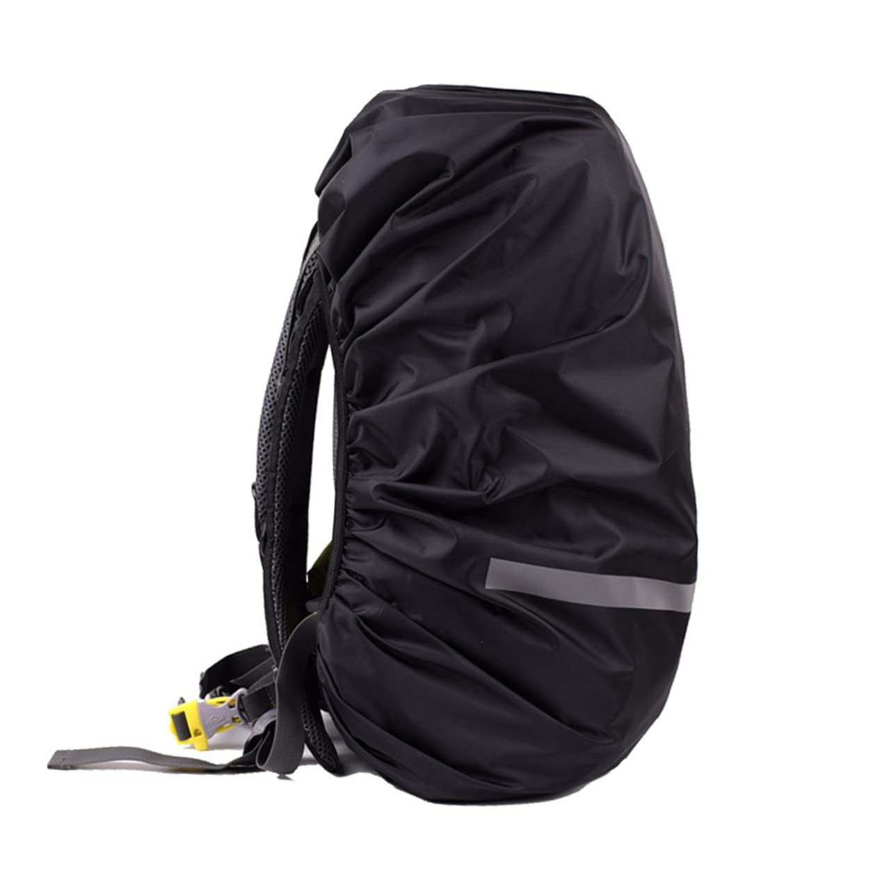 balacoo Backpack Rain Cover Black Portable Outdoor Protection for Hiking Climbing and Travel Durable and Lightweight Rainproof Cover