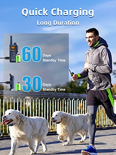 Image of Bousnic Dog Training Collar with Remote - 4000ft Waterproof Dog Shock Collars 2 Dogs for Large Medium Small Dogs Rechargeable E Collars for Dogs Training with Beep Vibration Humane Shock(1-16) Mode