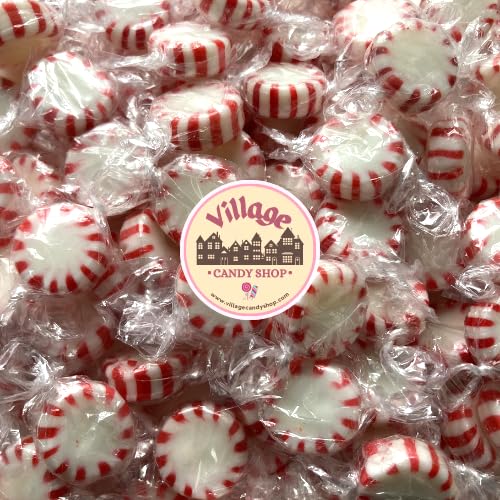 Starlight Mints Peppermint Hard Candy Bulk, Individually Wrapped - 100 Count