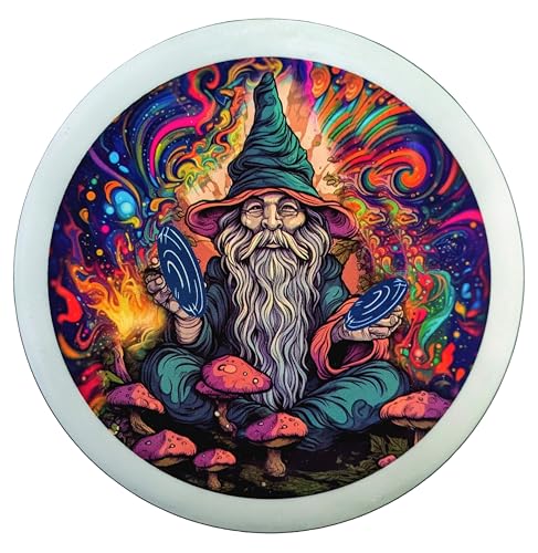 Eagles Crossing Gateway Disc Sports Vivid Color Wizard - Mr. Groovy - Superglow Putter - 170-173 Grams Disc Golf