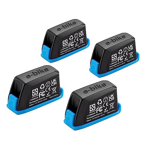 takewell 4 Pcs Batteries for SRAM AXS/eTap System High-Capacity Batteries with Long-Lasting Power.
