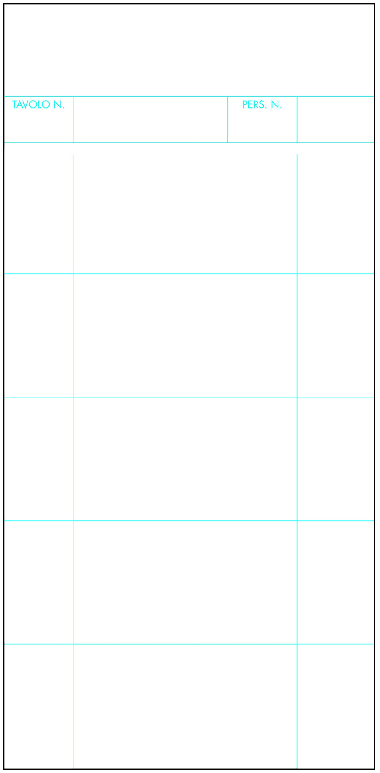 Comande Fascicoli 10×21 cm Autocopianti 5 Strappi – Blocchetti Ricevute per Ristoranti, Bar, Pizzerie – Carta Italiana 1° Qualità – Ideali per HACCP (1000)