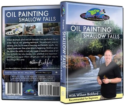 Wilson Bickford - Video Art Lessons"Oil Painting: Shallow Falls" DVD