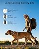 Jugbow Dog Shock Collar - 4500FT Dog Training Collar with Remote, IPX8 Waterproof Electric Dog Collar with 4 Training Modes, Security Lock, Rechargeable eCollar for 10-120lbs Dogs(Deep Blue) #5