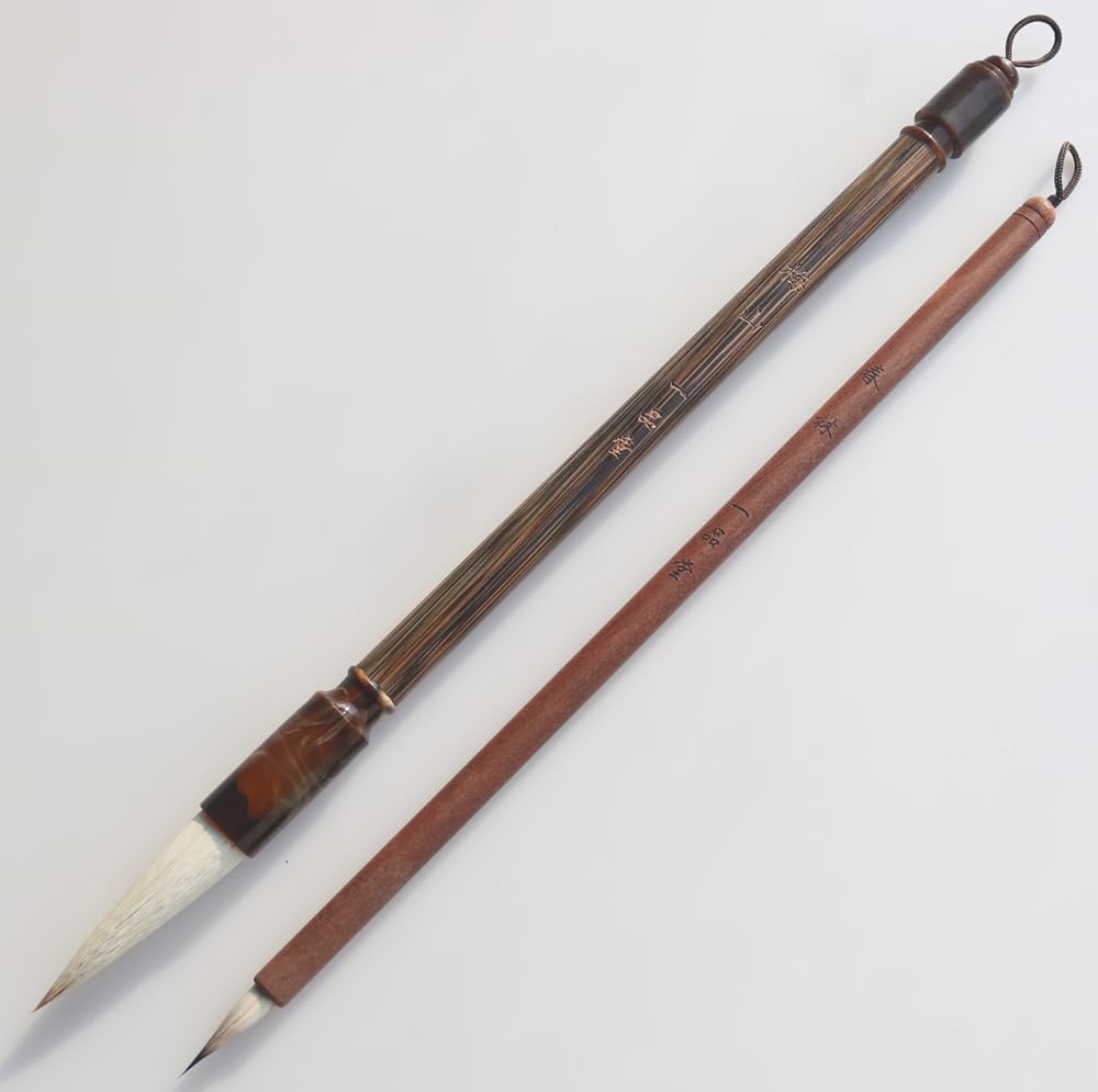 新品未使用書道筆7号細筆 Amazon.co.jp: 一品堂 書道 筆 3号 太筆 7号 細筆 習字筆 [梅山＆春林