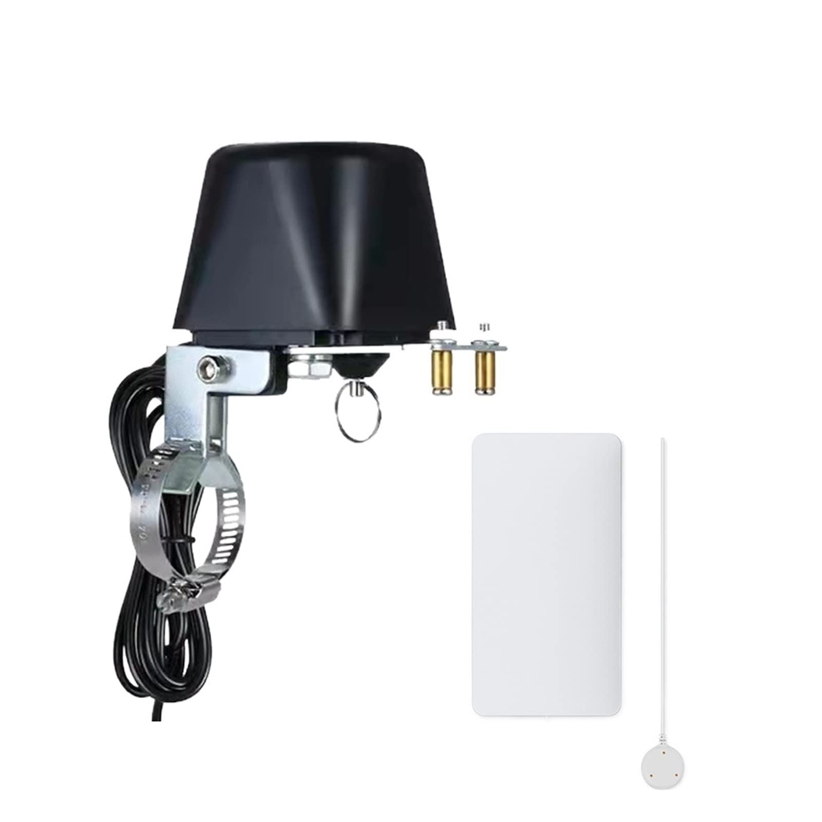 Smart Sprinkler Timer di irrigazione Smart WiFi Valve Controller Auto ON/OFF Smart Scenece con rilevatore di perdite d'acqua wireless Nessun hub richiesto Monitora il traffico e risparmia acqua (Col