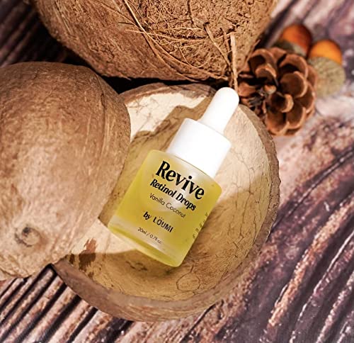 Anti-Aging Night Time Retinol Hyaluronic Acid Serum By Loumi Skincare, With Vitamin A To Produce Collagen, Vegan, Paraben-Free, Sulfate-Free, Cruelty-Free, Facial Skin Care Products For Women And Men, Made In The Us #TOP1