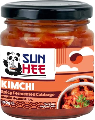 Sun Hee Natural Kimchi 190 grams (Pack of 1) | 212 ML
