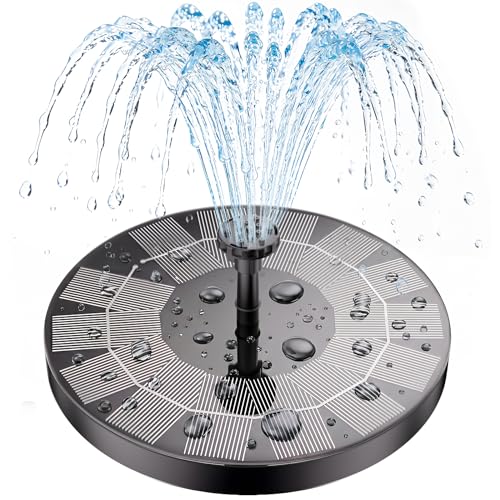 AISITIN 2.5W Solar Bird Bath Fountain Pump, Solar...