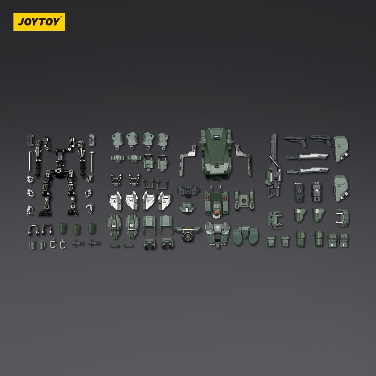 TOYVERSE JOYTOY APOC seria Falcon 02 Mech ST-8615, skala 1:25, przegubowa figurka ze stopu i ABS, 16,6 cm zestaw modelarski, od 15 lat