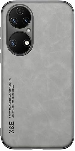 Miniatura 11 de Silklike Funda Para Huawei P50 Pro - Cubierta De Parachoques Placa De Metal Incorporada Para Huawei P50 Pro - Azul