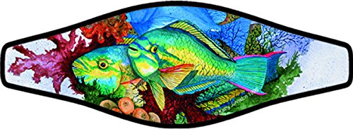 Innovative Scuba Concepts Hairsaver with Fish Print - Coral