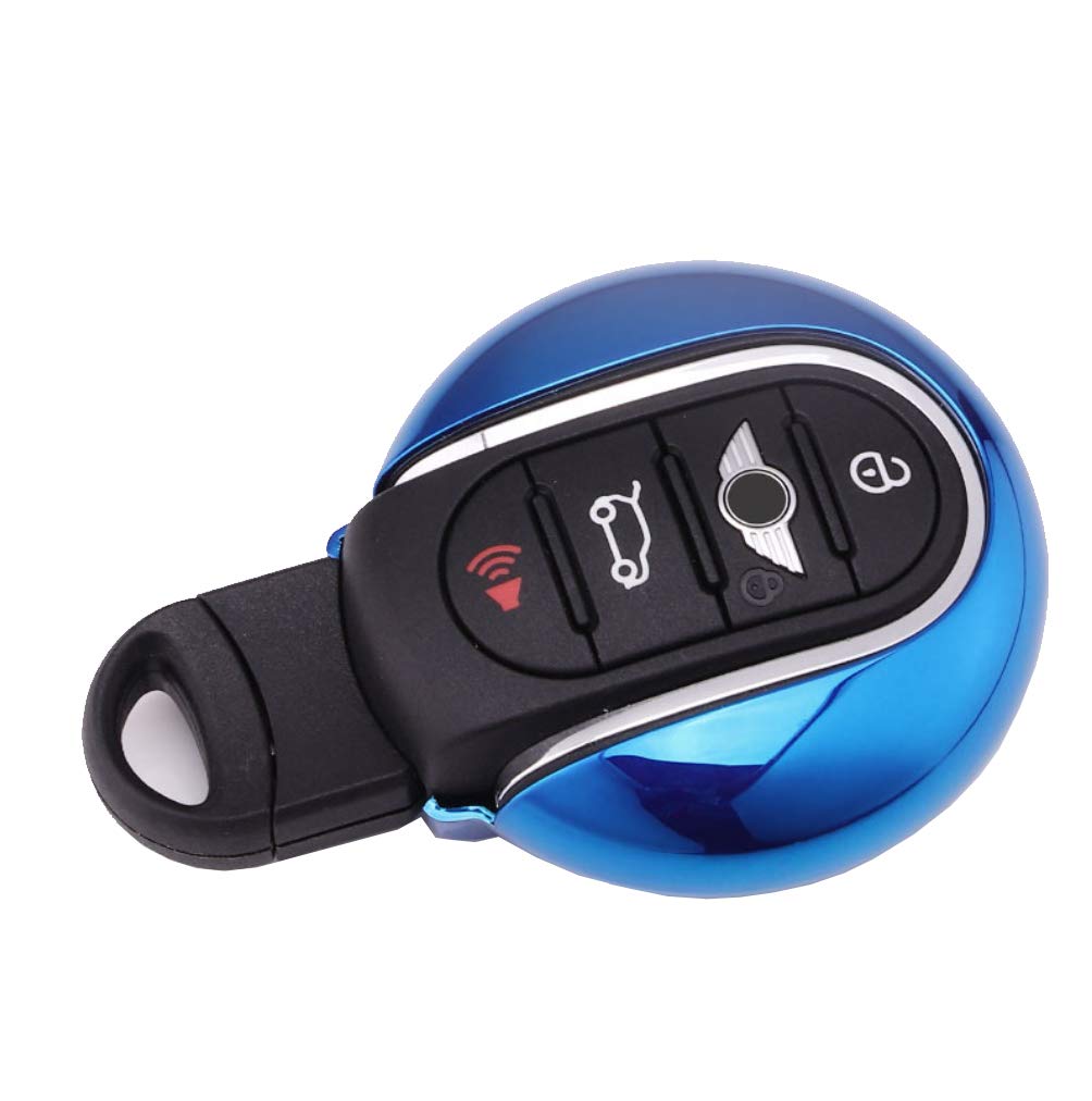 Ontto Custodia Protettiva Per Chiave Auto Mini Cooper S One Jcw – Morbida TPU Con Linee Dorate – Protezione 360° Antigraffio - 4