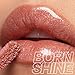 FOCALLURE High Shine Glitter Lip Gloss,Hydrates and Soothes Lips for a Gorgeous,Delivers a Non-sticky Glossy finish,Long-lasting Shine & Fuller-looking Lip Makeup,NU01 JOANNE