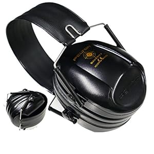 Miltec Casque Anti-Bruit Suédois ‘Peltor’ Noir OneSize