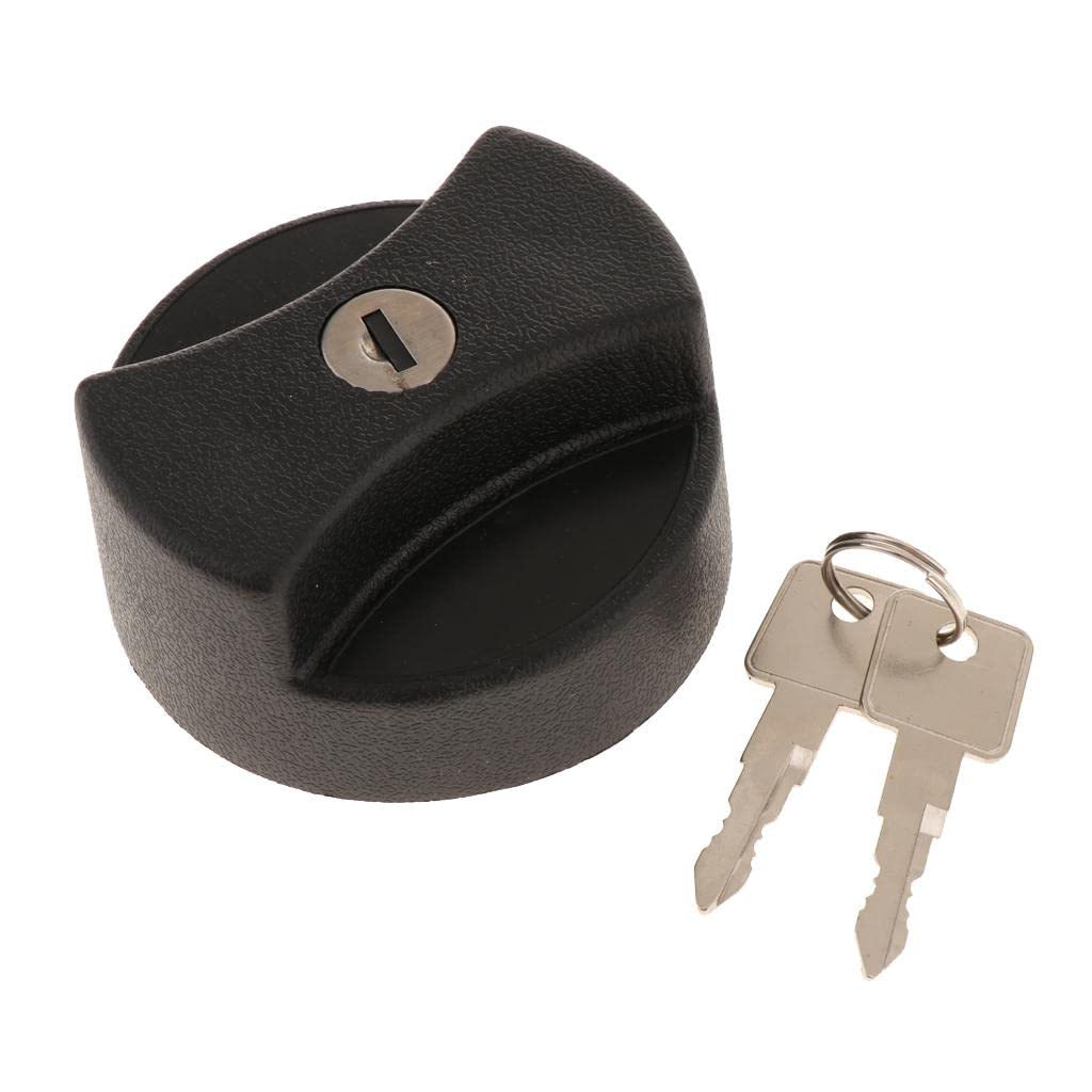 CALANDIS Gas Fuel Tank Cap With Key Lock Set Fit For Land Rover Defender OEM:BR-0099